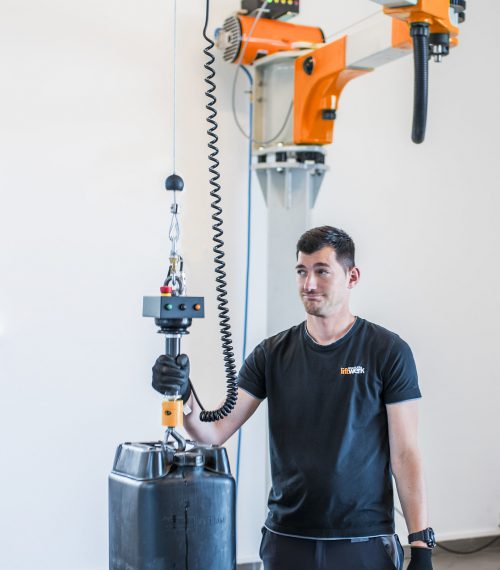 Gelenkarm lift assist