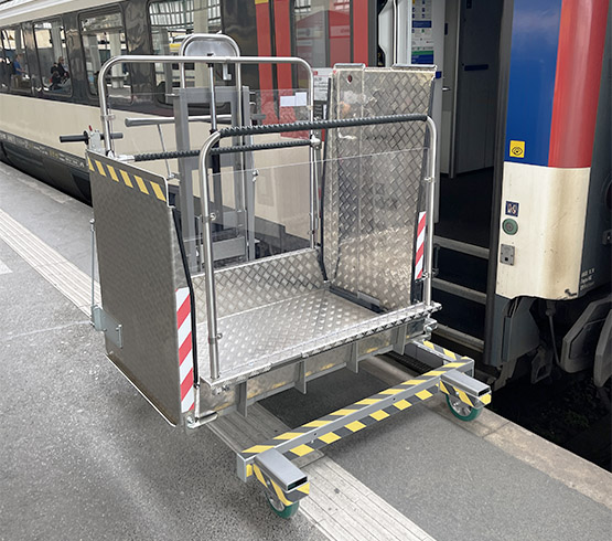 Liftwerk TAL1100 Der mobile Bahn Hublift